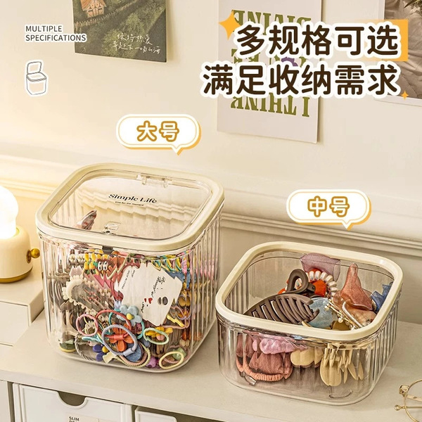 Transparent storage box