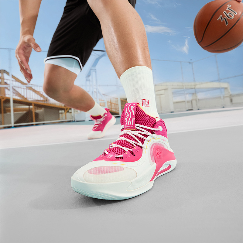 Zen Team361 Men's Shoes, Sports Shoes, Autumn and Winter Men's Professional Basketball Shoes, Men's Wear-Resistant Practical Training Shoes