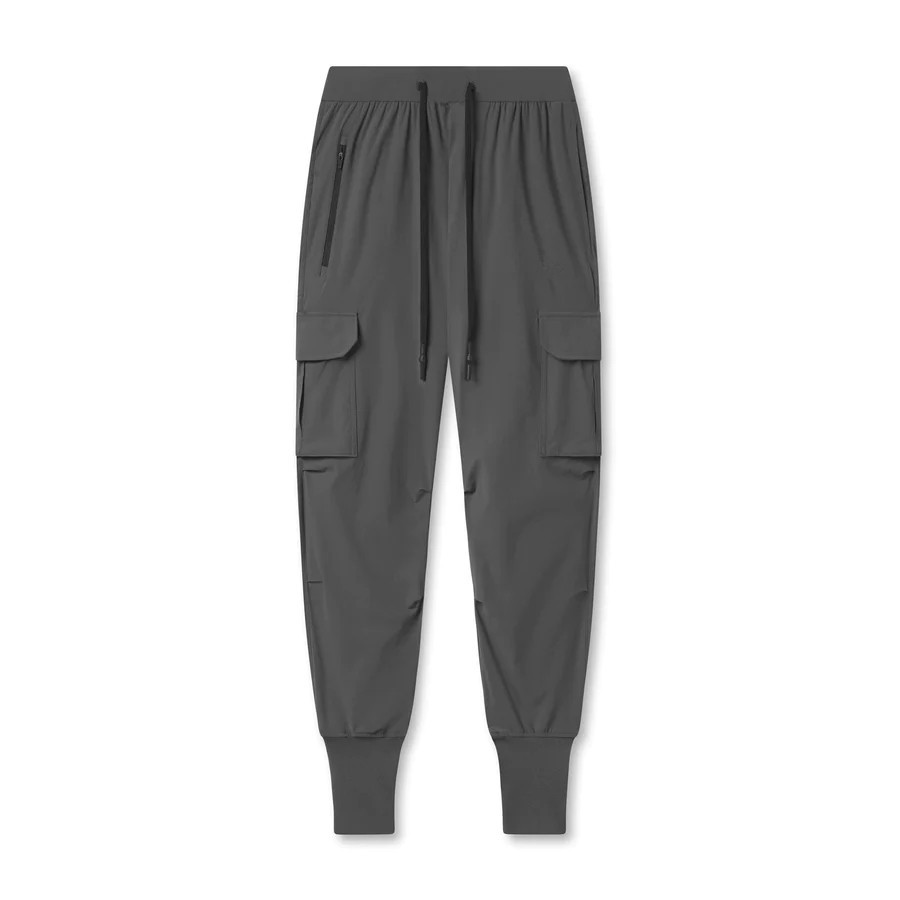 Herrenbekleidung neue Fitness-Sporthose für Herren, lässig, locker, dünn, gewebt, Overall, schmales Bein, Jogginghose_voghion.com