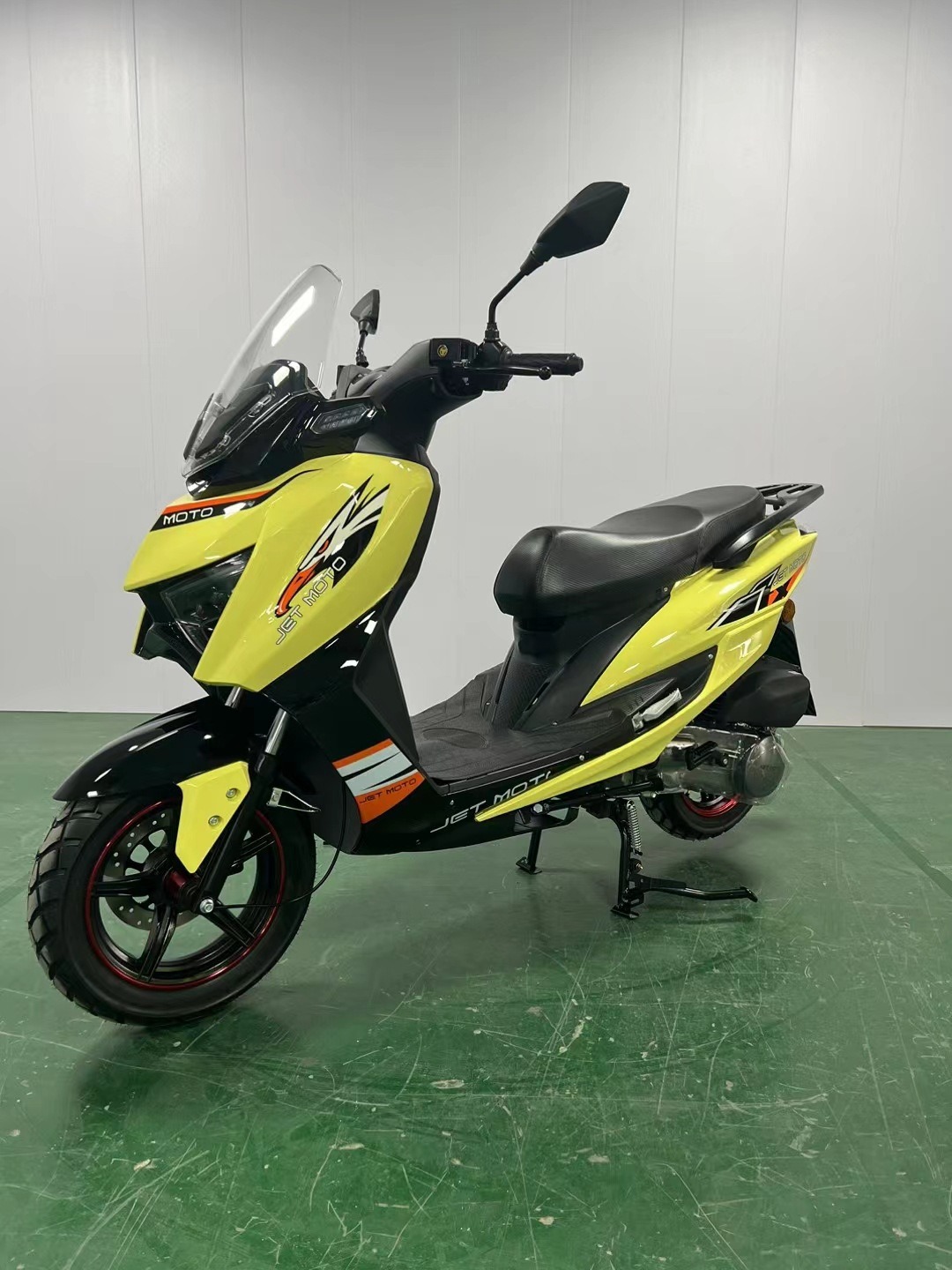 Cross-Border Saber-Toothed Tiger 2Nd Generation Scooter, Adult Commuting Fuel Vehicle, Long-Lasting Fuel-Saving Two-Wheeled Motorcycle
