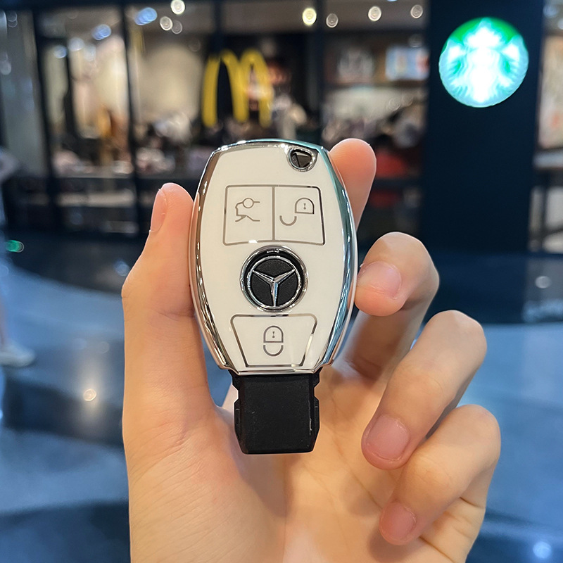 Mercedes V-Class Key Cover Vito Protective Case Cla Diamond Style S-Class Glc Car E-Class C-Class Key Holder Cls Premium Case
