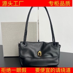 B家原厂皮高版本Madison编织绳法棍女包奢侈品平替款单肩斜跨女包