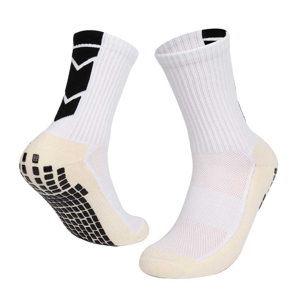Non-slip adult football socks thickened towel bottom wear-resistant breathable actual combat training tube sports socks manufacturers direct supply
