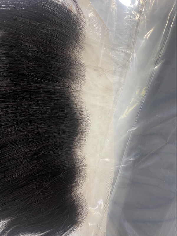 13X4 Lace Closure 12 Inch 14 Inch Burmese Reverse Korean Style Medium Brown Mesh Wig Accessories