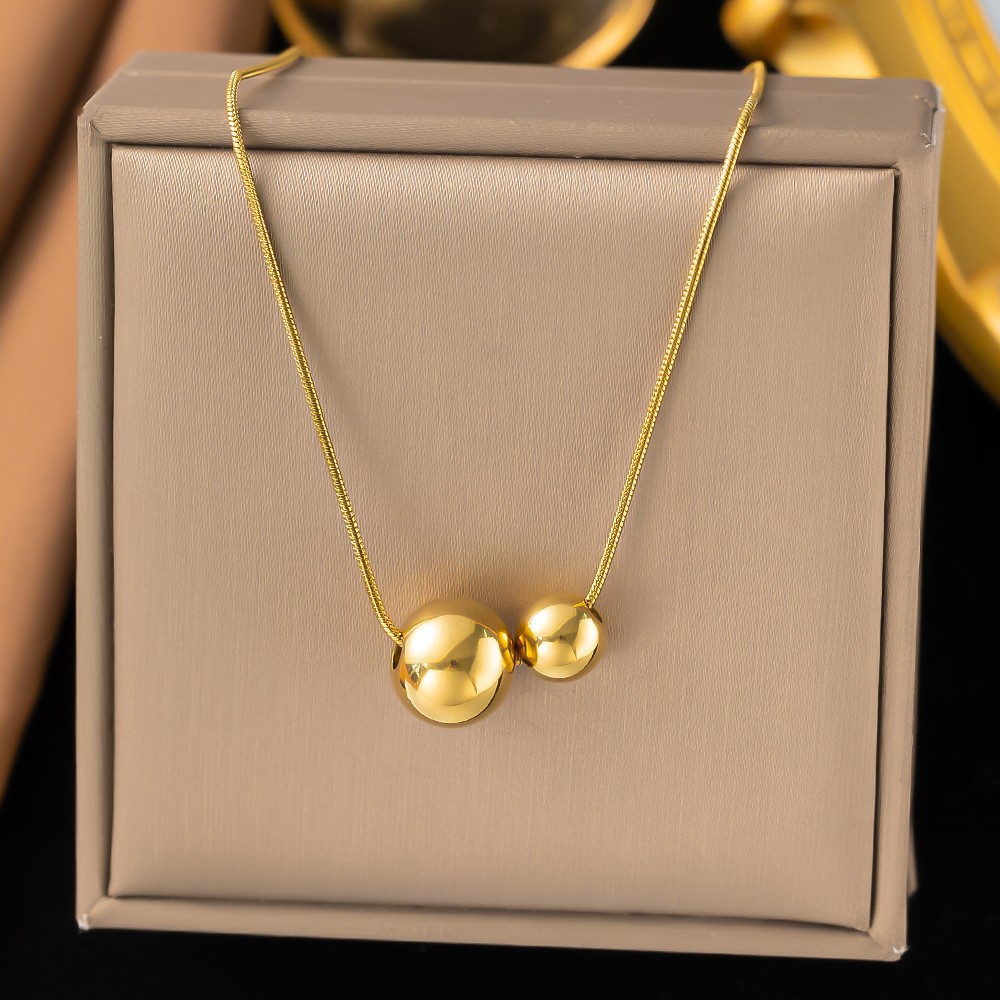 10g Weight 0.03µm-0.05µm Gold Plating Thickness PVD Coated Gold Plating Process Real Gold Plated Plating Material 304 Stainless Steel Pendant Material Pendant Necklace Classification 304 Stainless Steel Chain Material cable chain, Twisted Rope Chain Chain Type Holiday, Daily Occasion 304 Stainless Steel Material Geometric Pattern Women's Gender Elegant, Simple Style Style Waterproof Non Tarnish, Plating Craft PVD Coated Real Gold Plated Geometric Titanium Steel Elegant Simple Style Waterproof Non Tarnish Titanium Steel Pendant Necklace 5