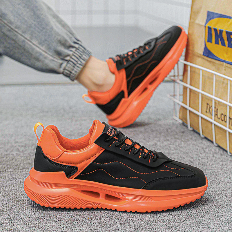 Herren Freizeitschuhe Aus Leder Für Arbeit Und Sport Frühling_voghion.com