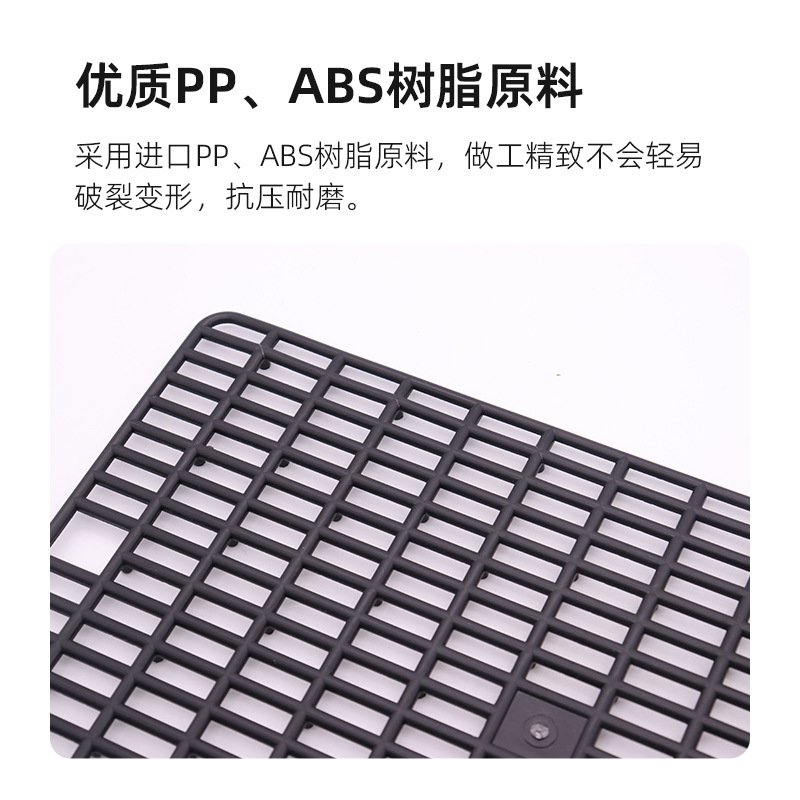 Tablero de aislamiento de orina para mascotas caja de aire almohadilla de aislamiento de orina accesorios partición de plástico caja al aire libre tablero de aislamiento de agua suministros al por mayor