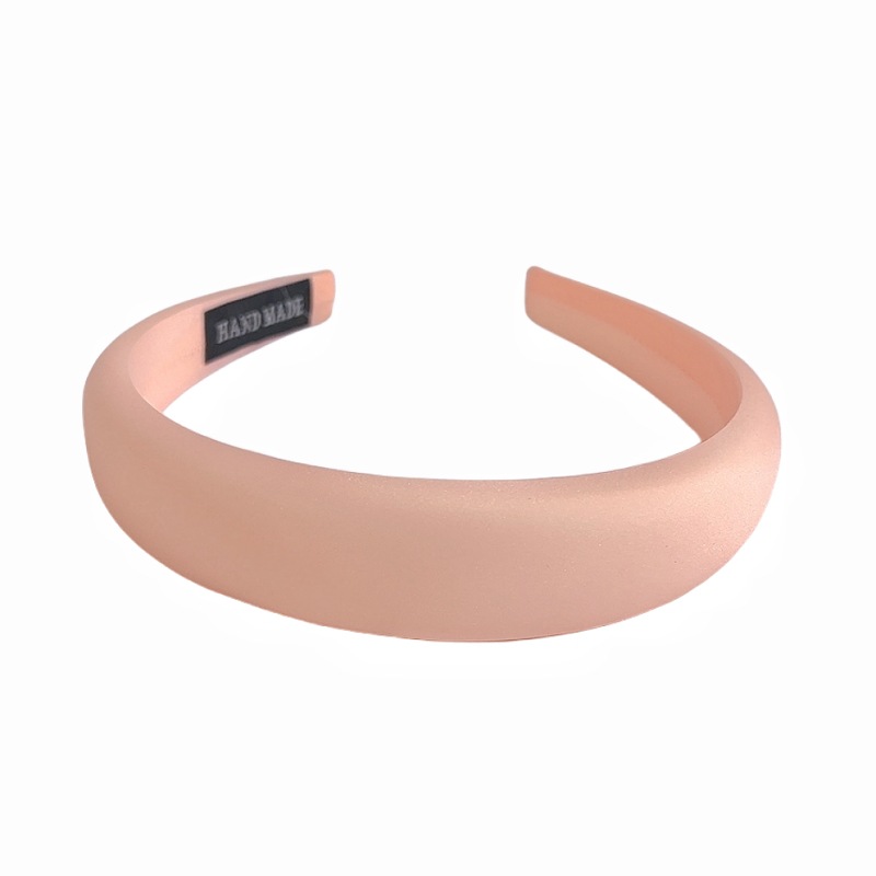 Diadema de color caramelo elegante belleza alta cráneo superior diadema no apretado pelo chica lavado de cara banda de pelo macaron color accesorios para el cabello