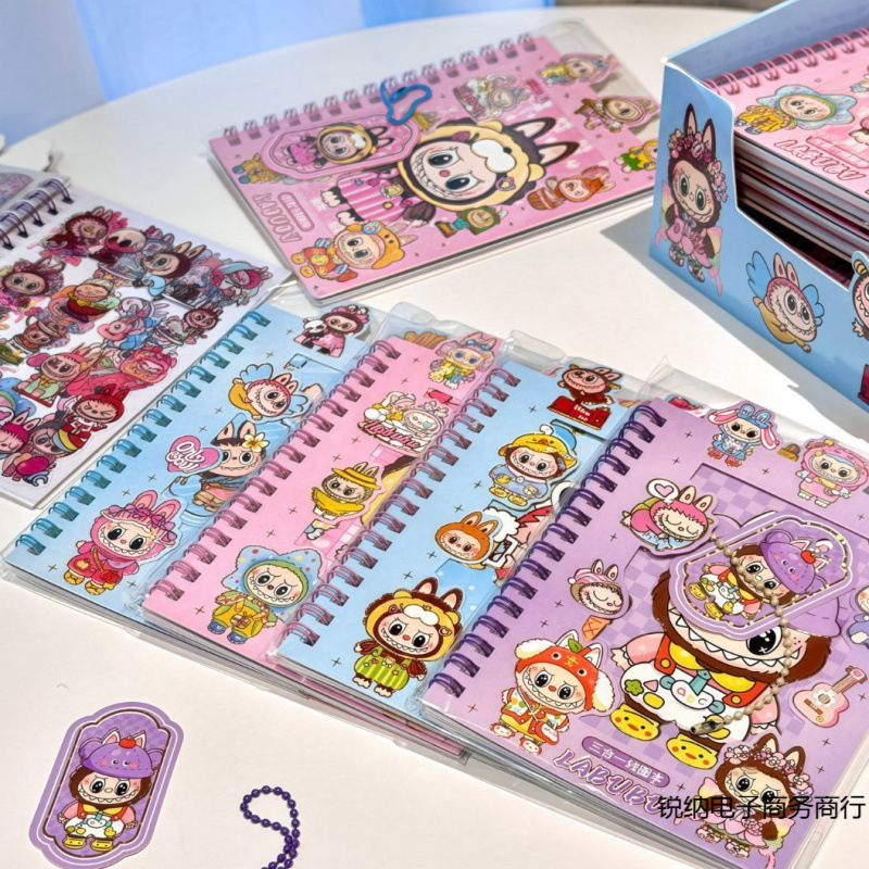新しいかわいいラブブシリーズ漫画かわいいステッカー子供用かわいいクリエイティブステッカーハンドブック素材ステッカーブック|undefined