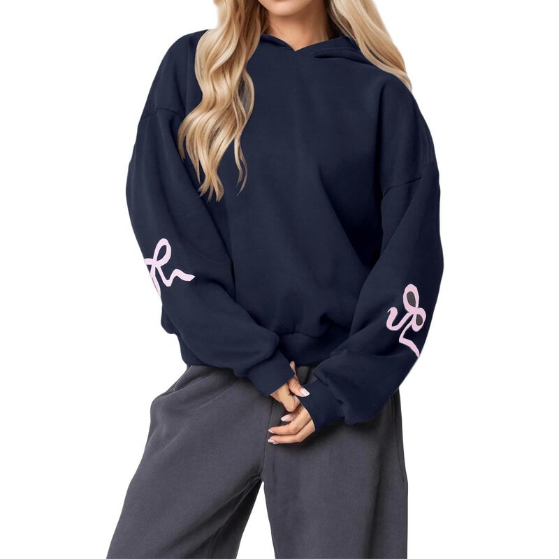 Christmas Sweatshirts for Women Cute Merry Xmas  Plus S黑色|undefined