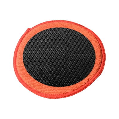 Cloth, Car Cleaning Mud, Car Decontamination, Car cleaning tools - vertical-rhombus-round-mud-rub-orange