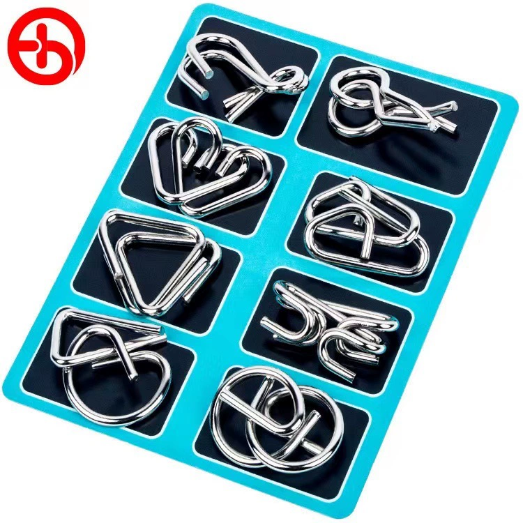 Intellectual toy, brainteaser for students, 24 pieces, full set