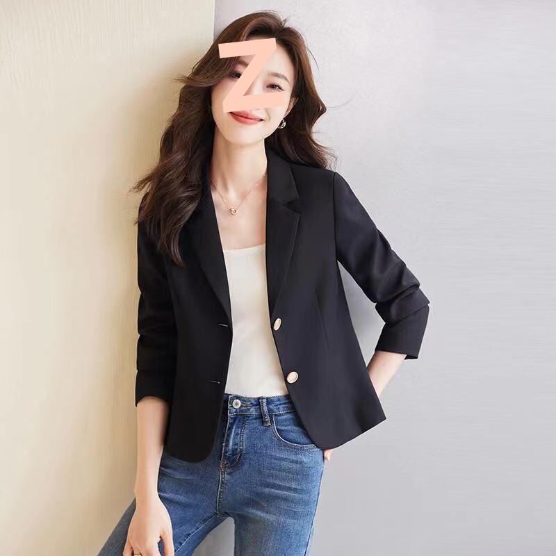 小个子短款西装外套女2025秋季新款时尚气质小西服设计感小众上衣|undefined