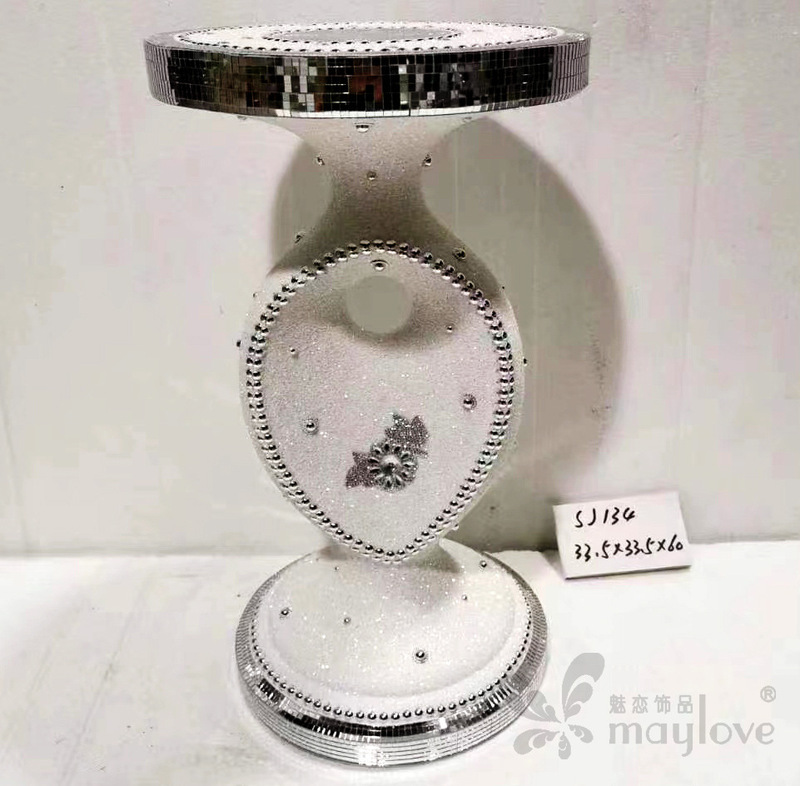 Square Plaid Small Art Table Small Lens Beads Diamond Nail Art Table Bag Table