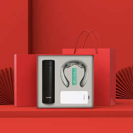 适用苏泊尔保温杯商务礼品套装精致礼盒配手提袋企业礼物支持加印