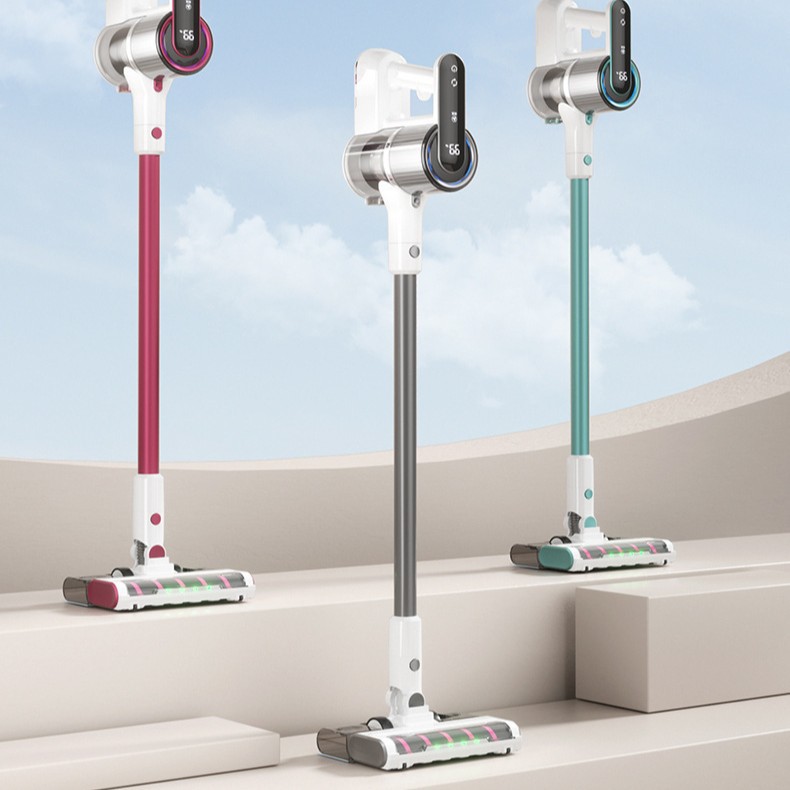 Cross-Border Wireless Handheld High-End Vacuum Cleaner Folding Household Large Suction Three-In-One Sweeping, Mopping and Suction Machine with Water Tank