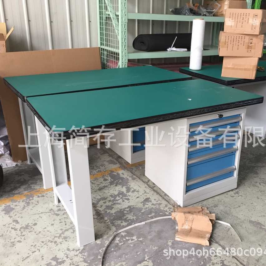 简存出口德国重型防静电工作桌 无锡维修工作台打包台 车间操作台