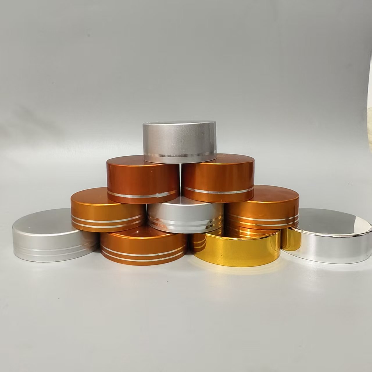 供应塑料uv盖钙片瓶金属盖电化铝盖保健品瓶盖通用片剂瓶盖子