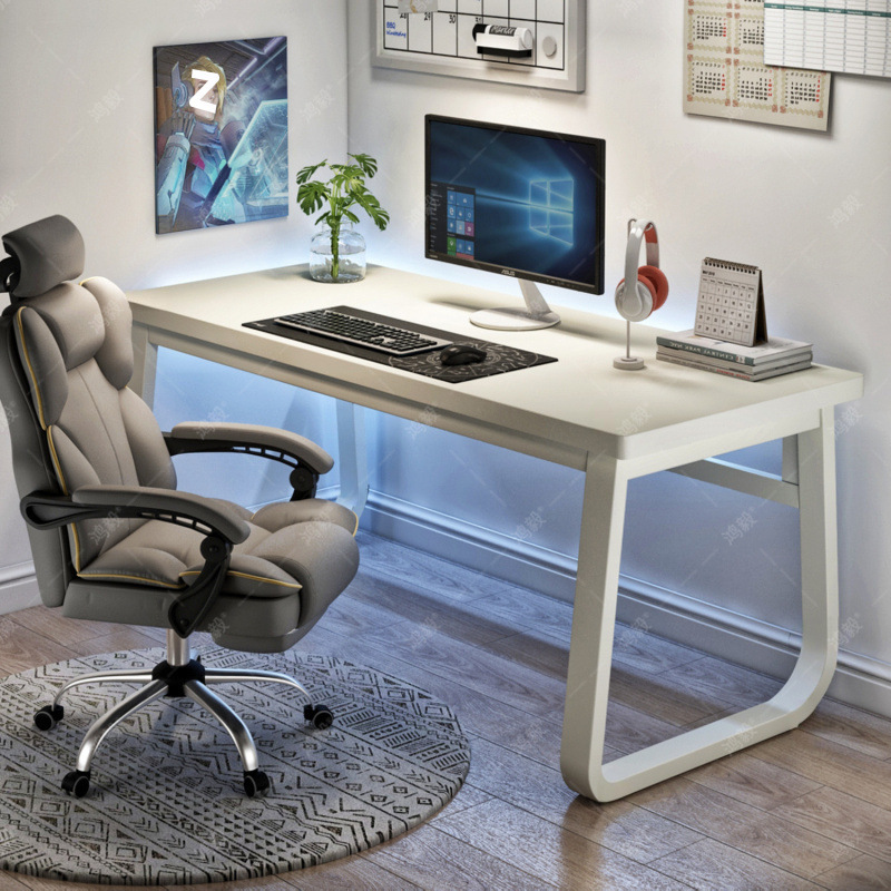 Computer Desk Bedroom Home Office Simple Modern E-Sports Table Desktop Desk Writing Table Workbench