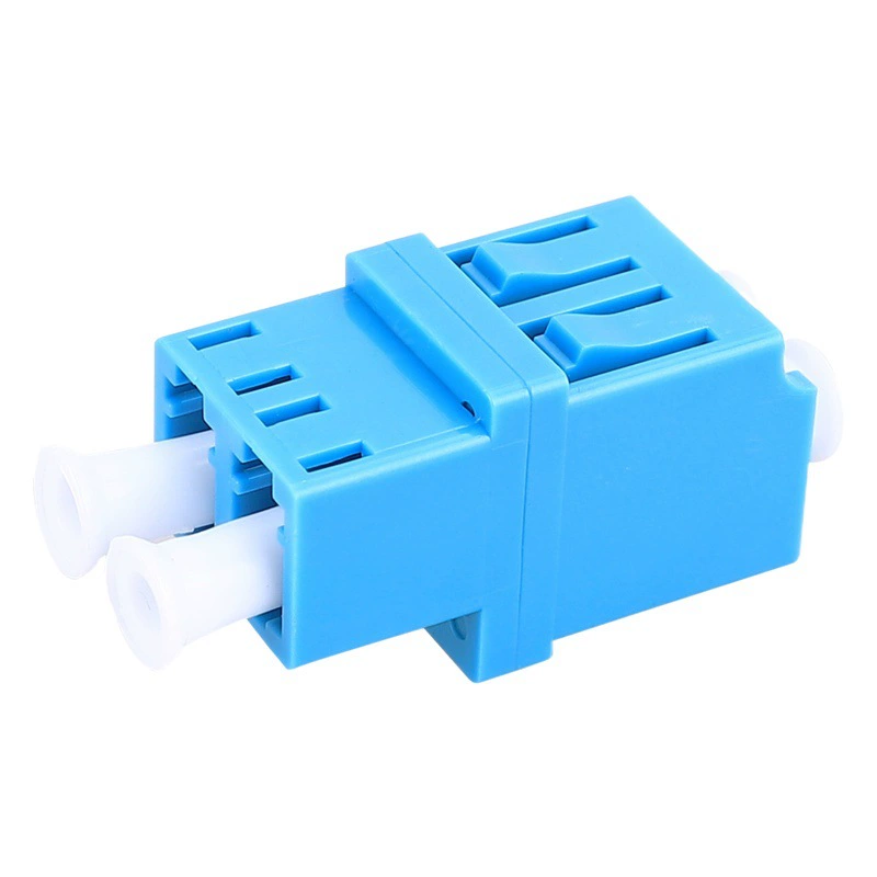 Фланцевый оптоволоконный соединитель Адаптер разъема телекоммуникационного класса LC Фланцевый адаптер интерфейса FC/SC/ST