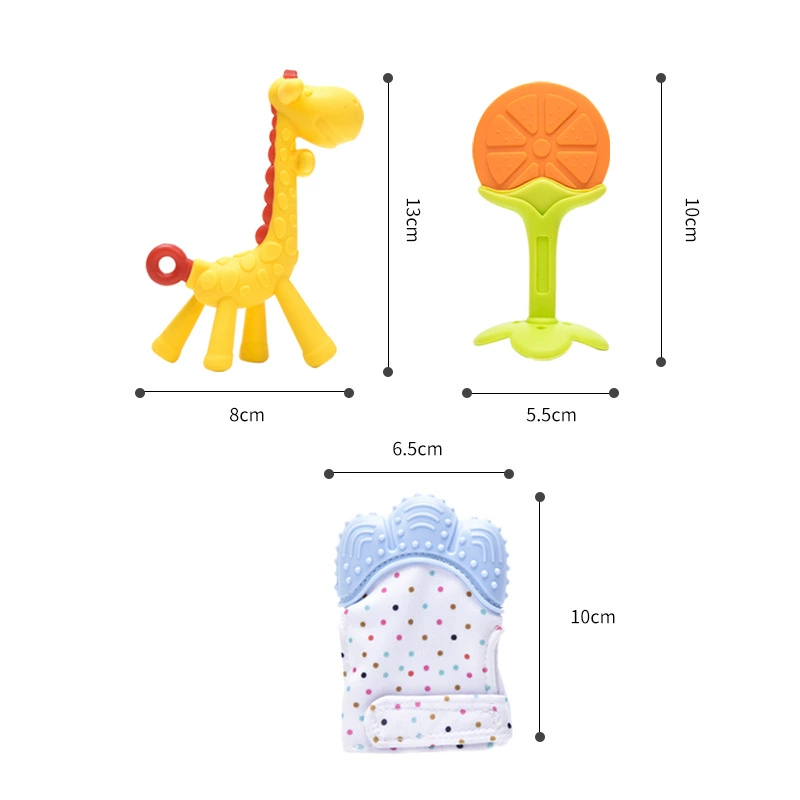 Children's silicone three dimensional fruit teether, Amazon