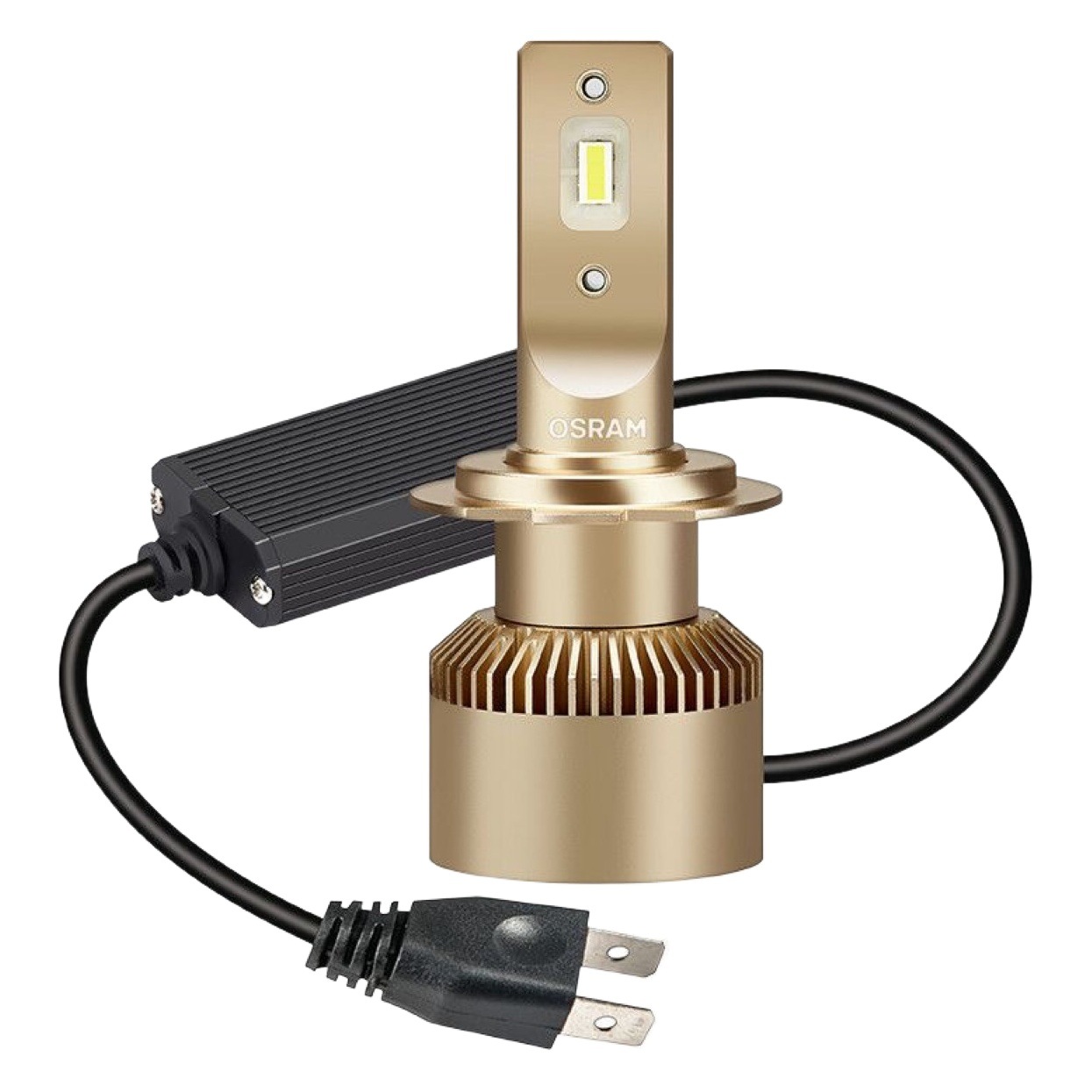 Osram Night Rider LED faro un par de bombilla coche haz bajo haz 12V25W integrado