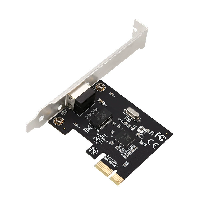 Высокоскоростная и стабильная настольная сетева карта Gigabit PCI-E, один порт, 8111L, PCIe Gigabit сетевой адаптер