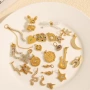 热销滴油欧美18k吊坠