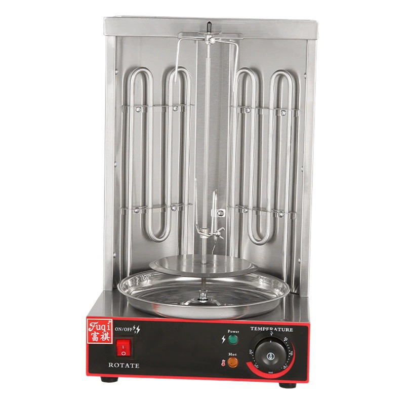 FUQI электрическая Ближневосточная печь для барбекю Коммерческая электрическая и газовая вращающаяся машина для барбекю Бразилия барбекю пибимпап машина для барбекю