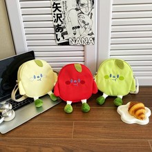 可爱小包包女卡通水果包日系搞怪软萌少女休闲单肩包出游斜挎包女
