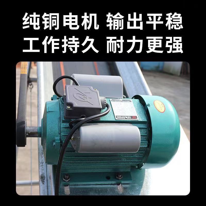 双链条皮带玉米输送机上棒机玉米棒子上仓机折叠式家用传送带