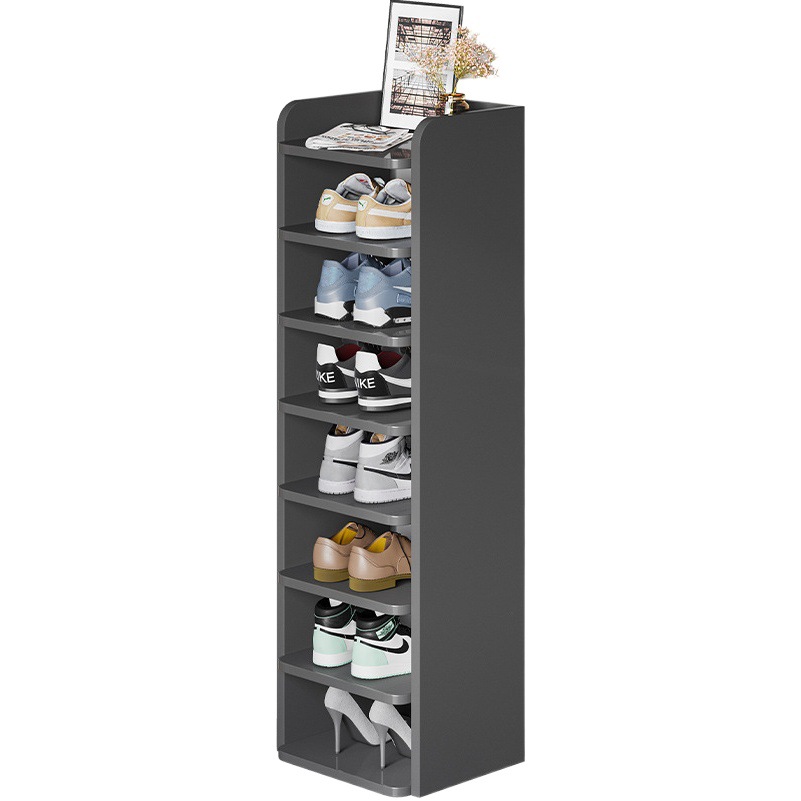 Zapatero en capas de partición puerta de entrada estrecha simple hogar Internet celebridad nuevo multi-capa de almacenamiento artefacto ahorro de espacio gabinete del zapato