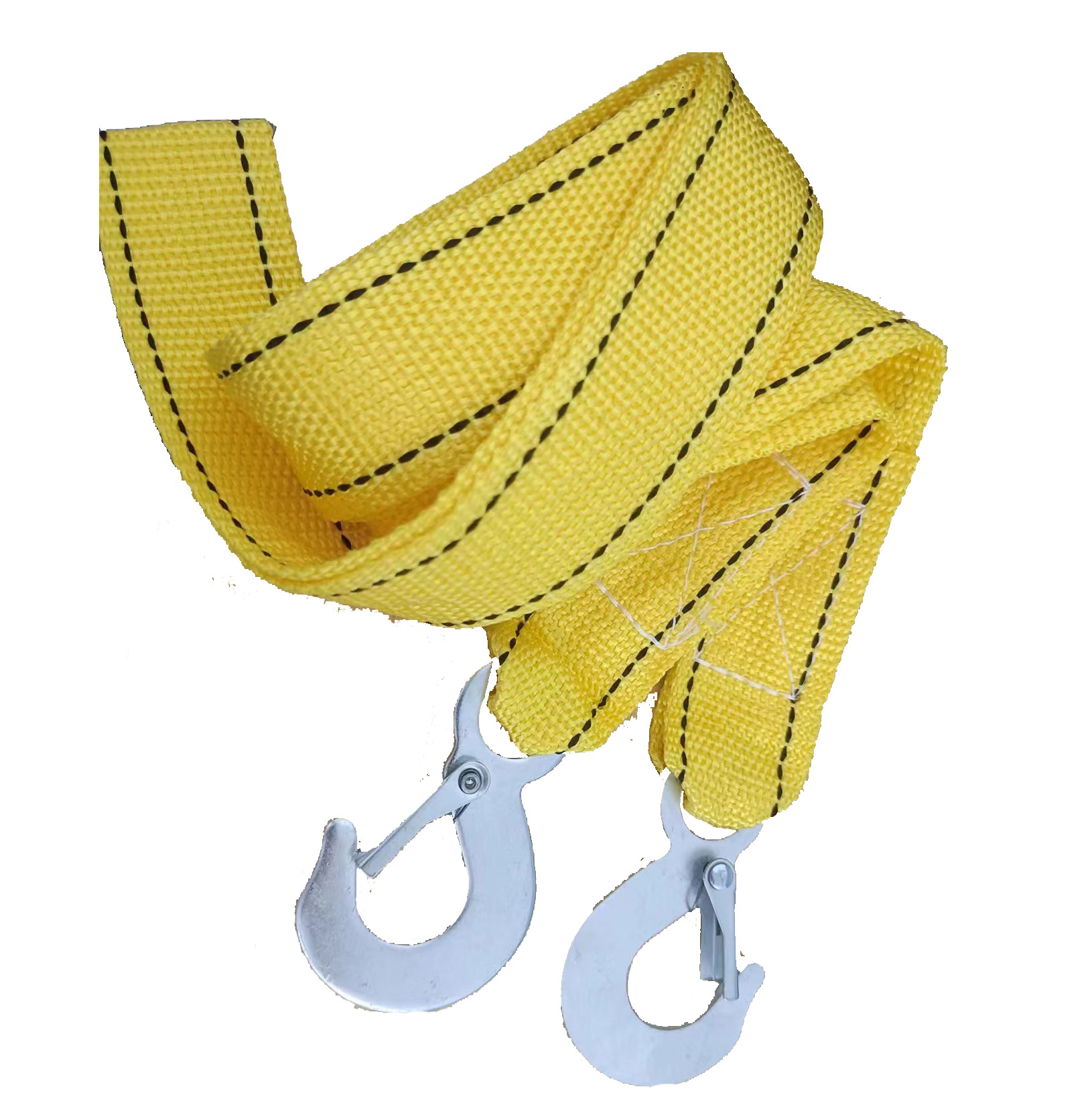 Cuerda de remolque de coche 4 M 5 T 3 T de doble capa engrosada todoterreno remolque tensor de la correa cuerda de tracción