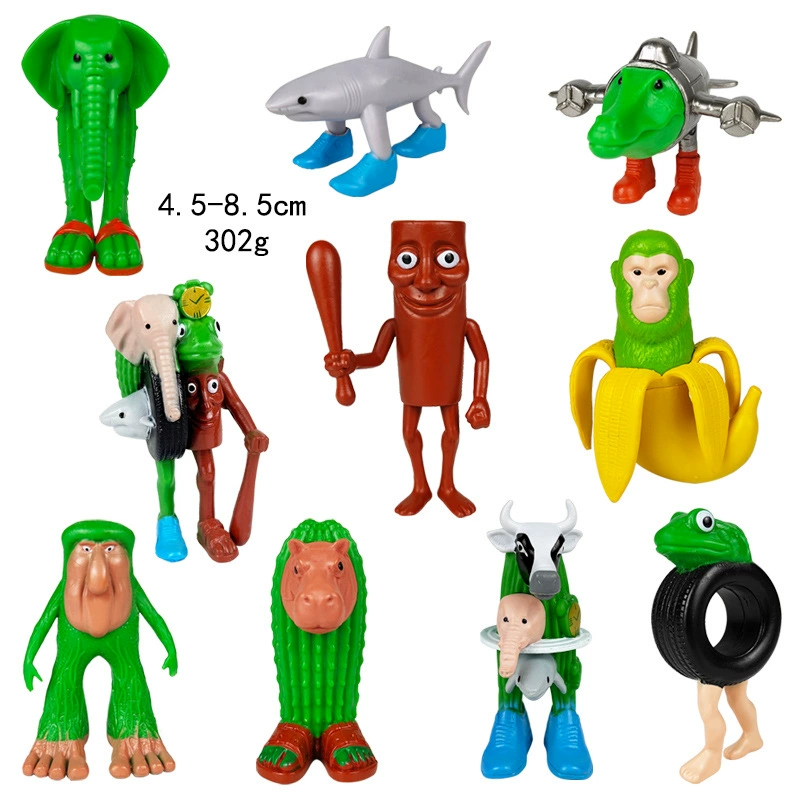 Фигура Шанхай Jing Tralala деревянная палочка-человек, assorted characters, пакет OPP, 0,4 кг