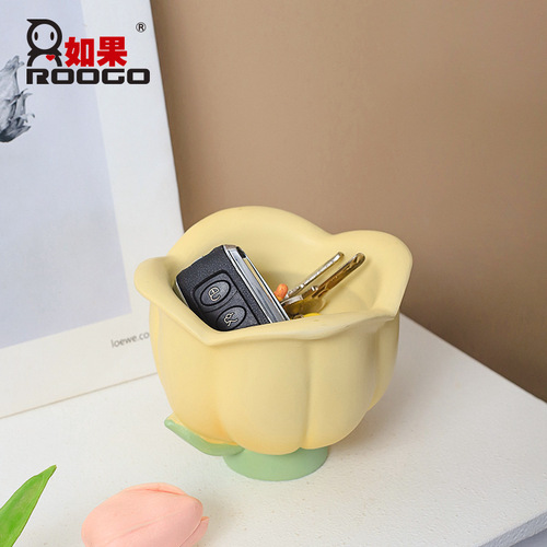 Creative home decorations flowers desktop porch storage small ornaments bedroom bedside table night light atmosphere lighting decorations