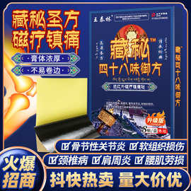 快手抖音打榜新品藏秘四十八味御方膏药贴跨境爆品会销旅销展会品