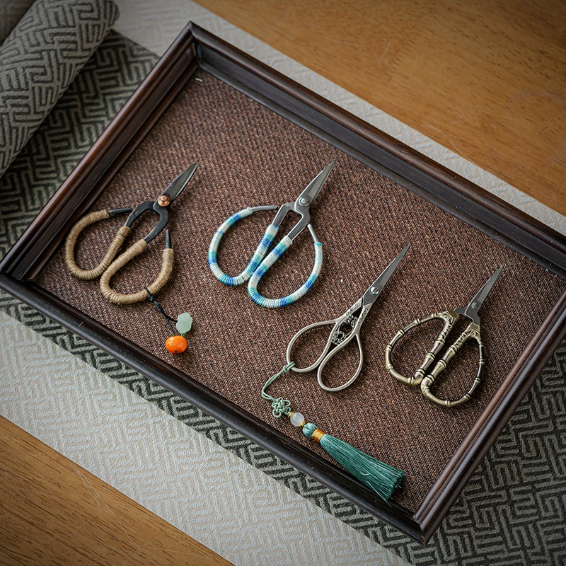 Guotong mini tea art small scissors creative wound tea bag small tea cut multi -function kung fu tea ceremony accessories