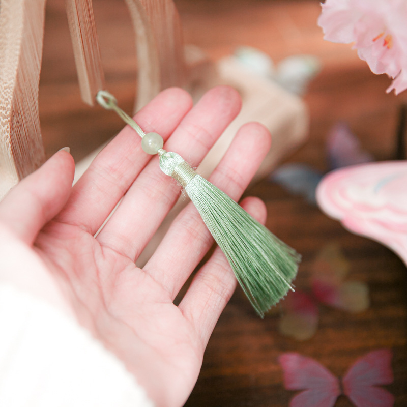 Papel de tinta Sr. Fan de grupo de mariposa de estilo nacional Fan de grupo de mariposa Dream Cloud Shoulder Vintage Photography Match Props Fan de grupo de bordilla