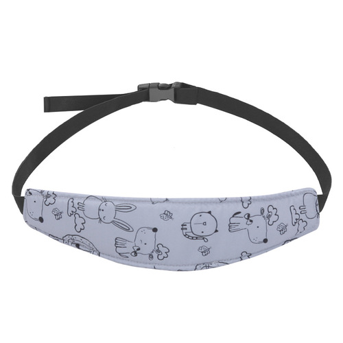 Baby head strap, child car safety seat headrest, headrest, sleep mask auxiliary strap