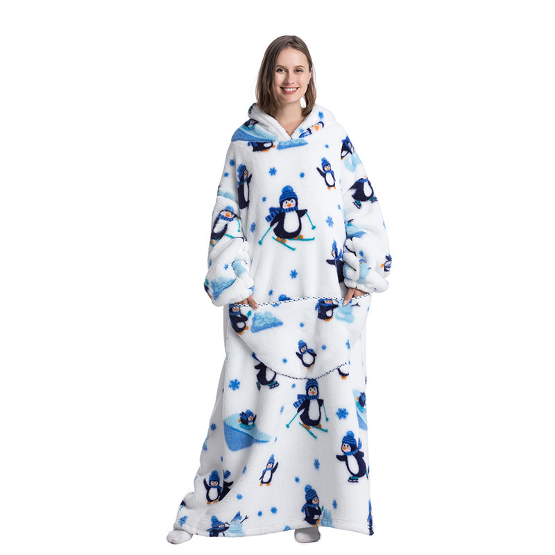 パーカーは防寒服の毛布を着用できます。|undefined
