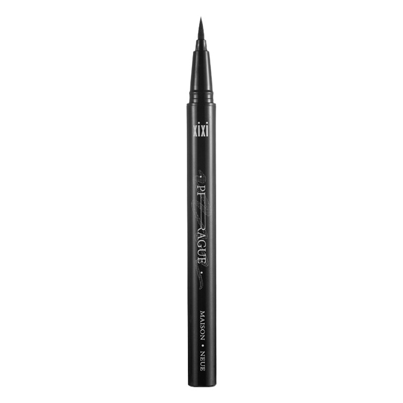 Xixi Straight Line Rich Liquid Eyeliner Pen Long-Lasting Not Easy to Smudge Quick-Drying Liquid Eyeliner Pen Beginner Brown Hard Tip Black