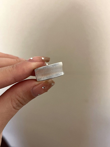 Minimalist Design, High-End Aesthetic, Earthly Starry Planet, Full Diamond Micro-Setting Letter Open Ring, Fashion Universe Geometric Set