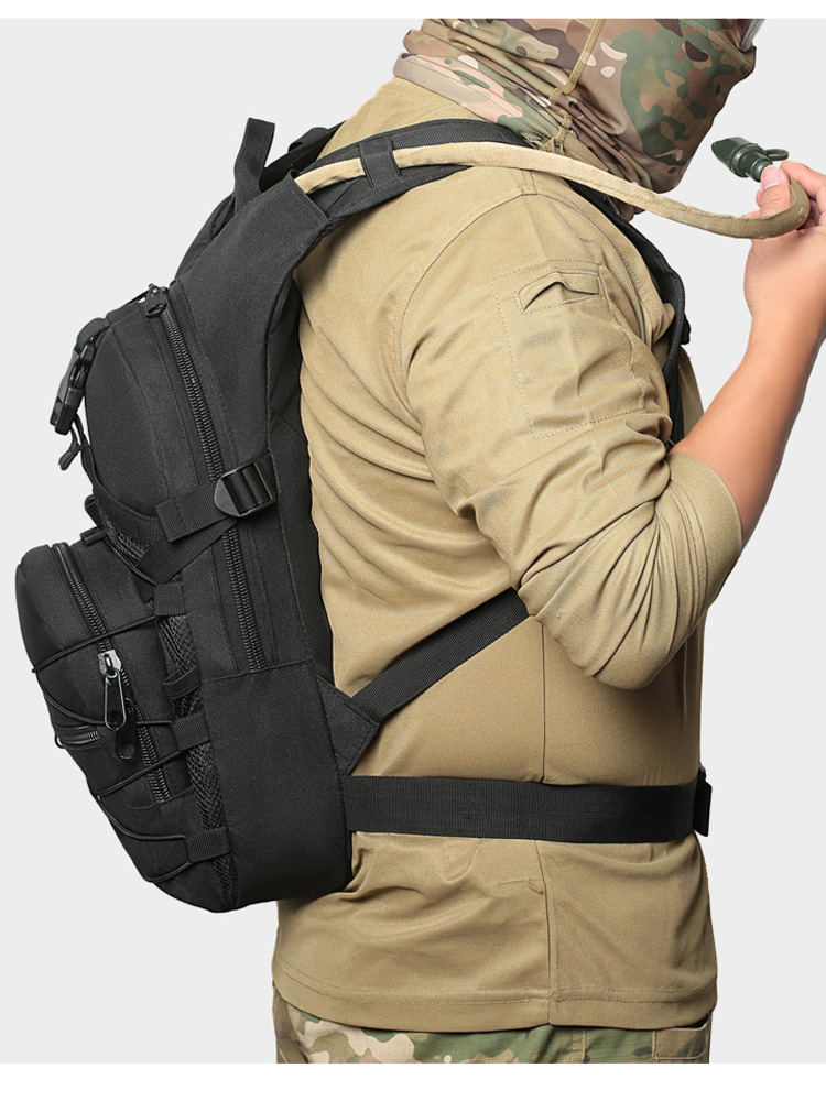 Bolsa de montaña al aire libre caminata militar camuflaje de campo de montaña bolsa de agua forro tático mochila image 3