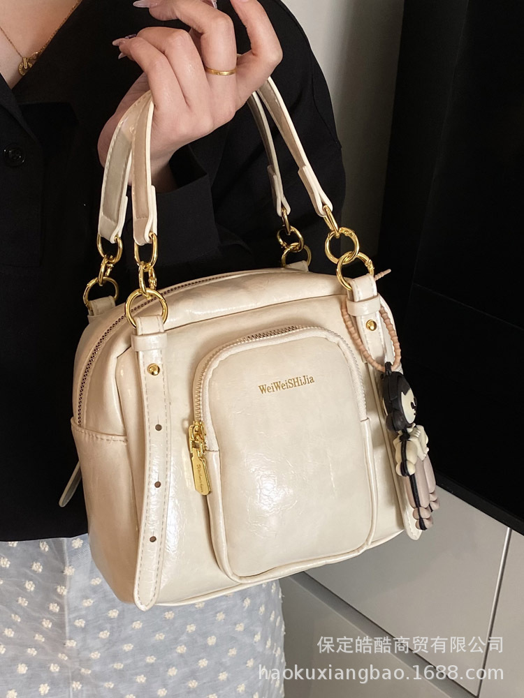 Small small bag, handheld shoulder bag, Korean style