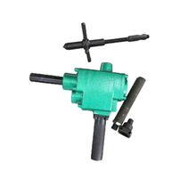 ZK19矿用轨道气钻气动钢轨钻孔机ZK19气动轨道钻