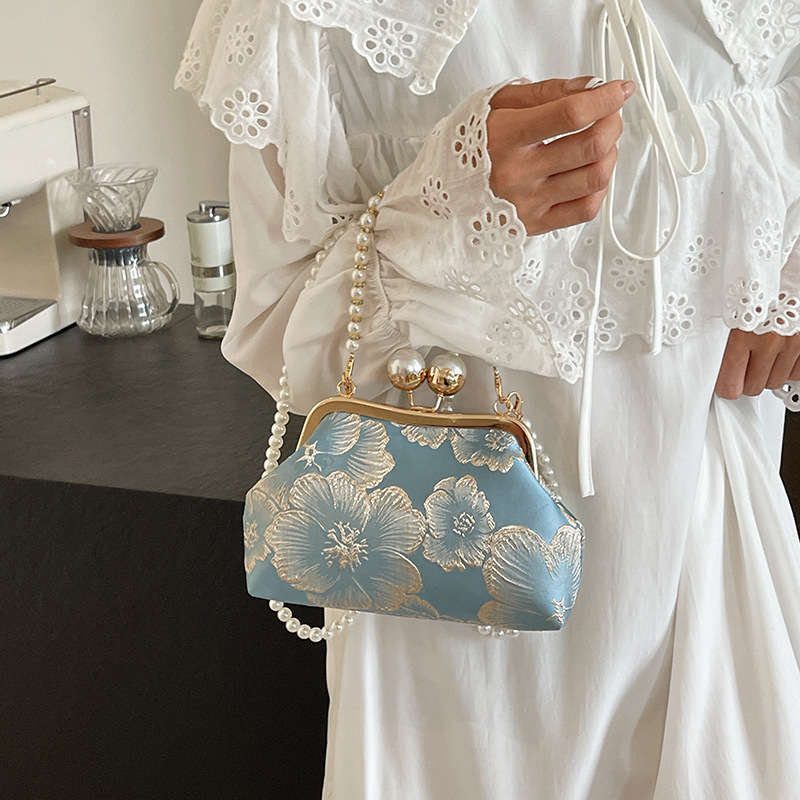 Nuova borsa da sera versatile in perle, stile cinese, con tracolla, ricamata, da donna, retrò, cheongsam_voghion.com