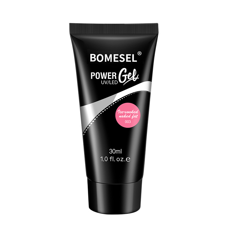 15ml uñas arte extensión pegamento traje molde de uñas cepillo de doble cabeza arte de uñas traje de pegamento de extensión de cristal esmalte de uñas traje de pegamento