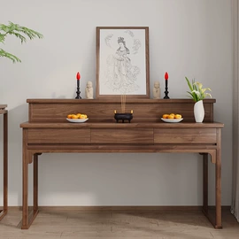 茶桌、茶台;餐边柜;实木床