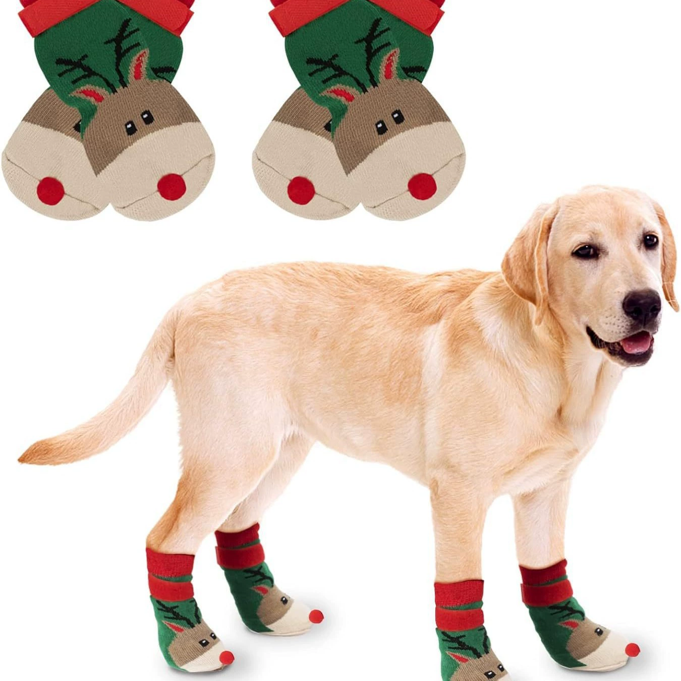 Новые рождественские носки для собак Кошки для собак