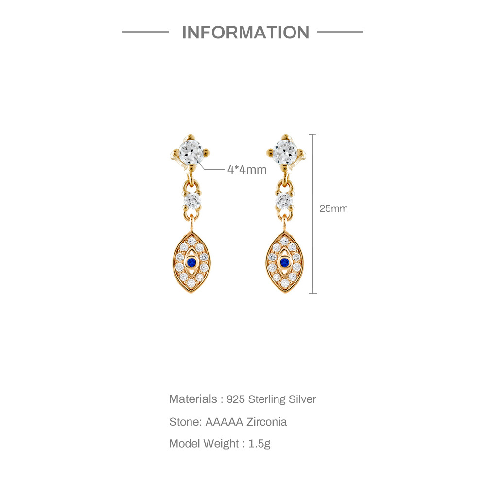 Title 1, S925 Gümüş Kişilik Küpeler Zincir, stil sahibi ...